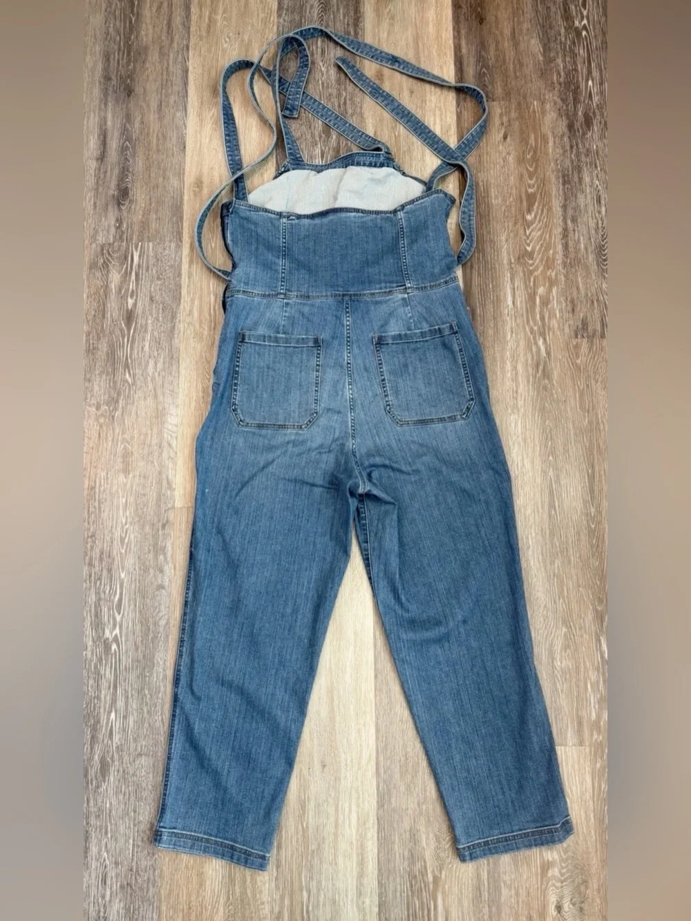 Women's Denim Overalls Jumpsuit